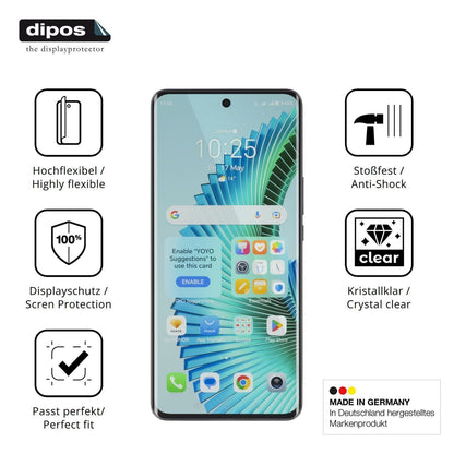 2x 3D Full Cover Schutzfolie für Honor Magic6 Lite (7)