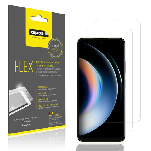 2x 3D Full Cover Schutzfolie für Huawei Enjoy 90 (1)