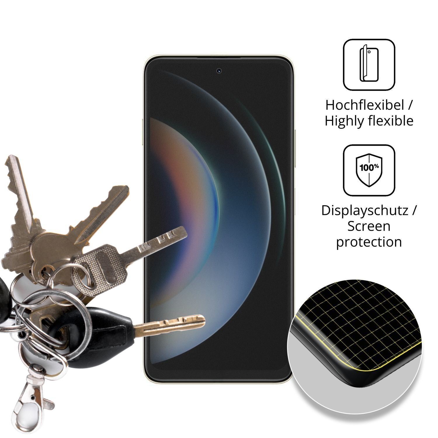 Full Cover Privacy Blickschutzfolie für Huawei Enj (3)