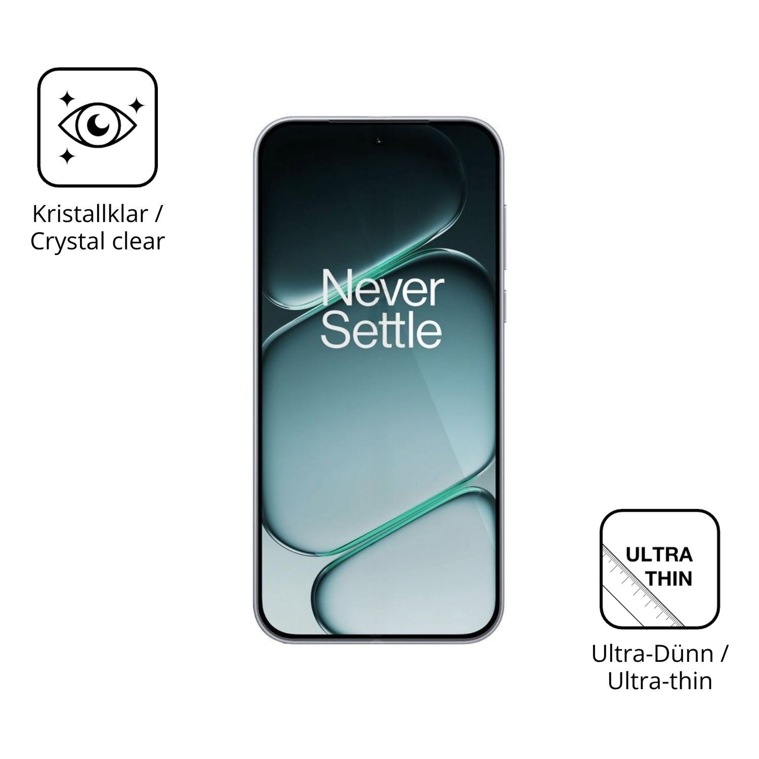 4x Schutzfolie klar für OnePlus Nord 6 Display-Sch (5)