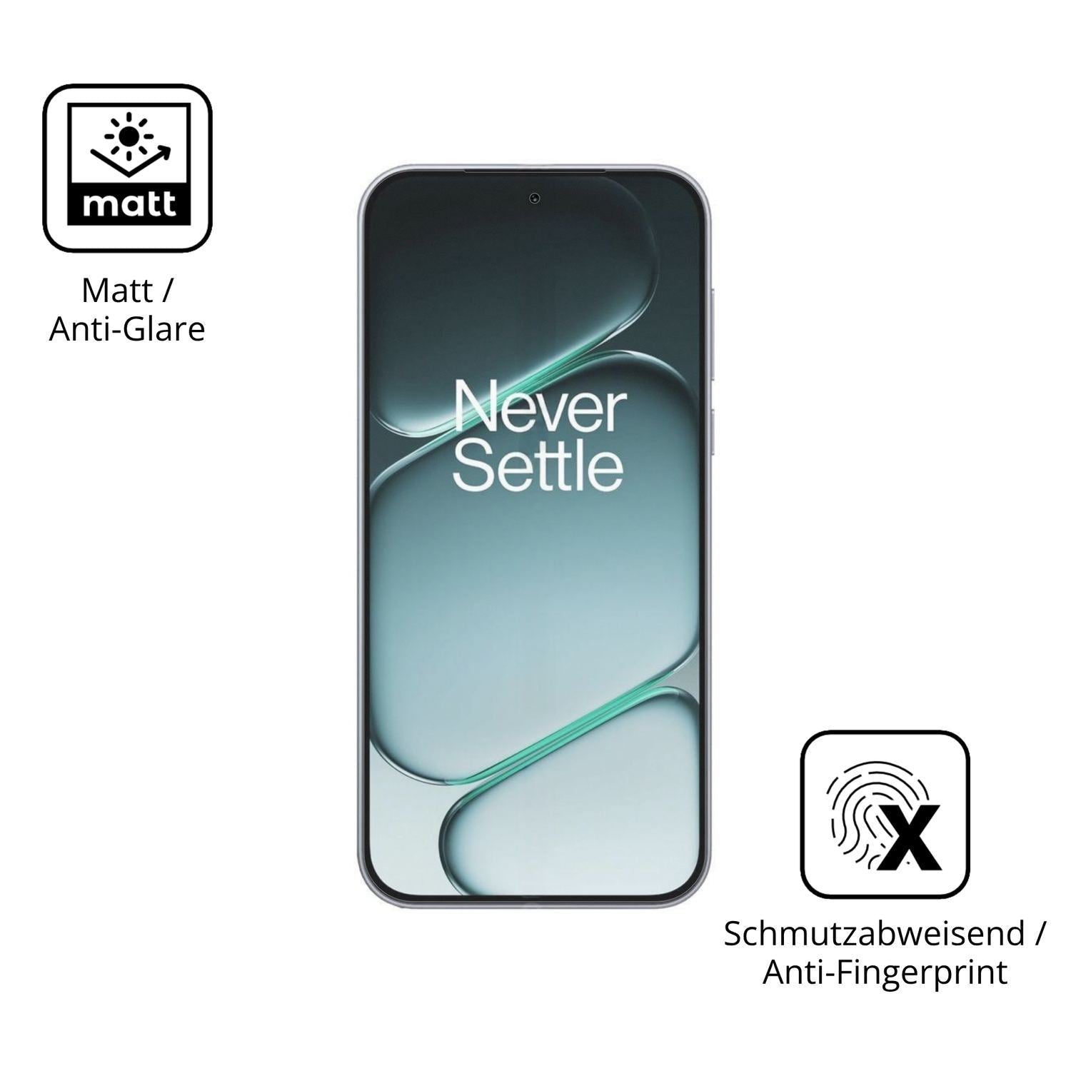 4x Schutzfolie matt für OnePlus Nord 6 Display-Sch (5)