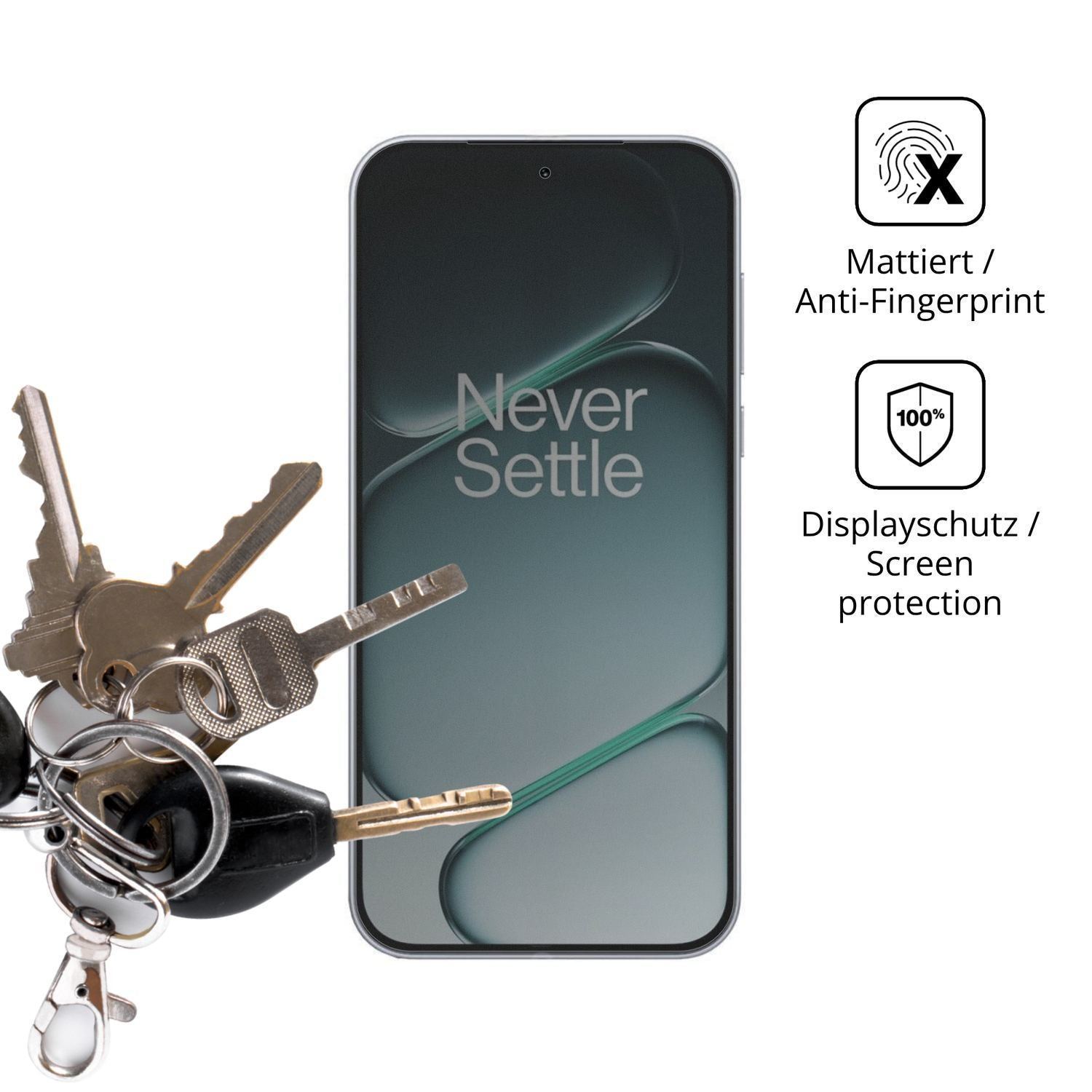 Blickschutzfolie für OnePlus Nord 6 matt Schutzfol (3)