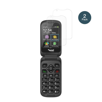 2x 9H Schutzfolie matt für Opel Mobile TouchFlip P (2)