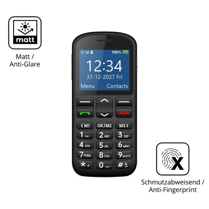 4x Schutzfolie matt für Opel Mobile Big Button M D (5)