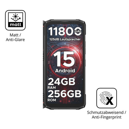 4x Schutzfolie matt für DOOGEE Blade 20 Pro Displa (5)