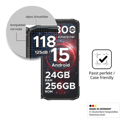 4x Schutzfolie matt für DOOGEE Blade 20 Pro Displa (6)