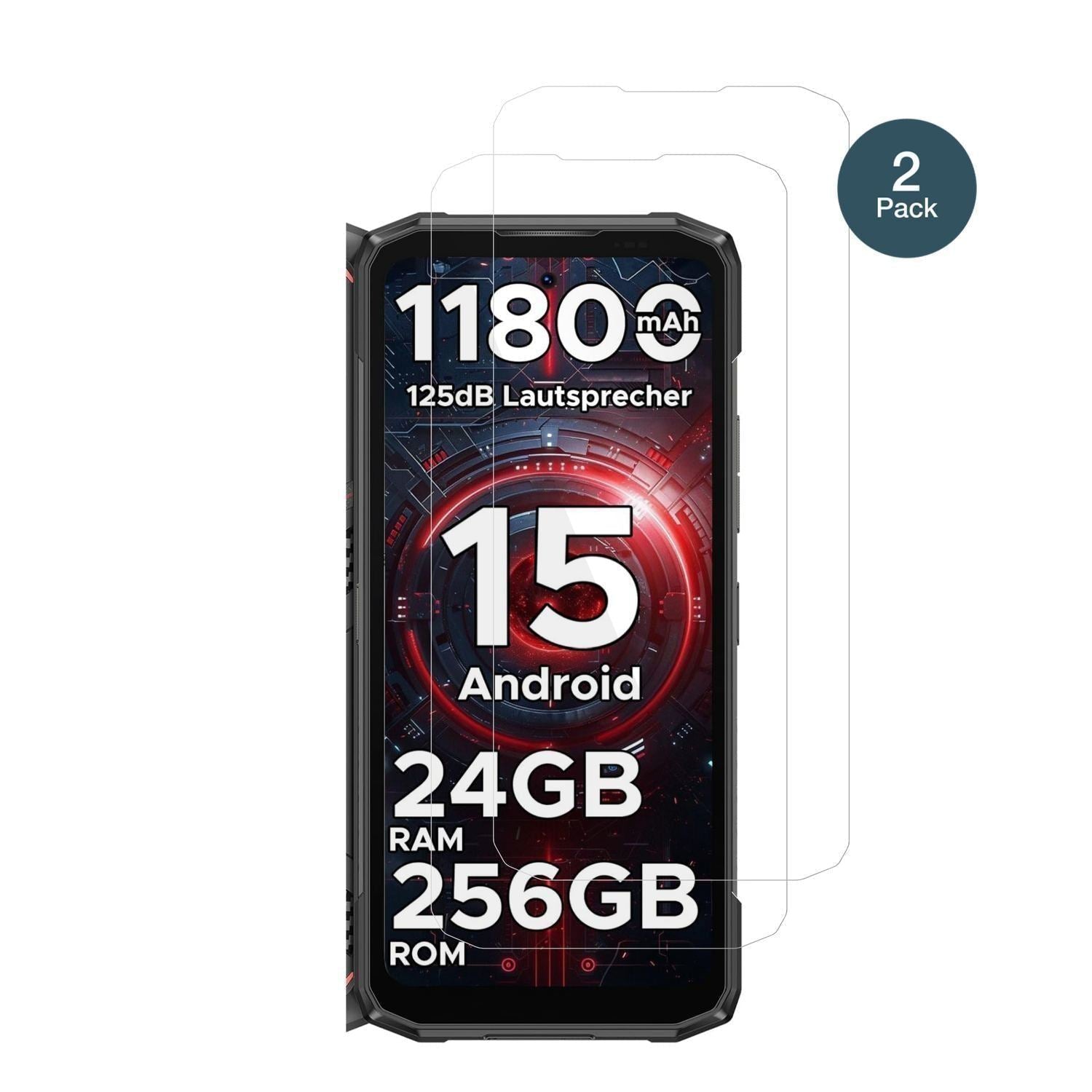 2x 9H Schutzfolie für DOOGEE Blade 20 Pro Panzerfo (2)