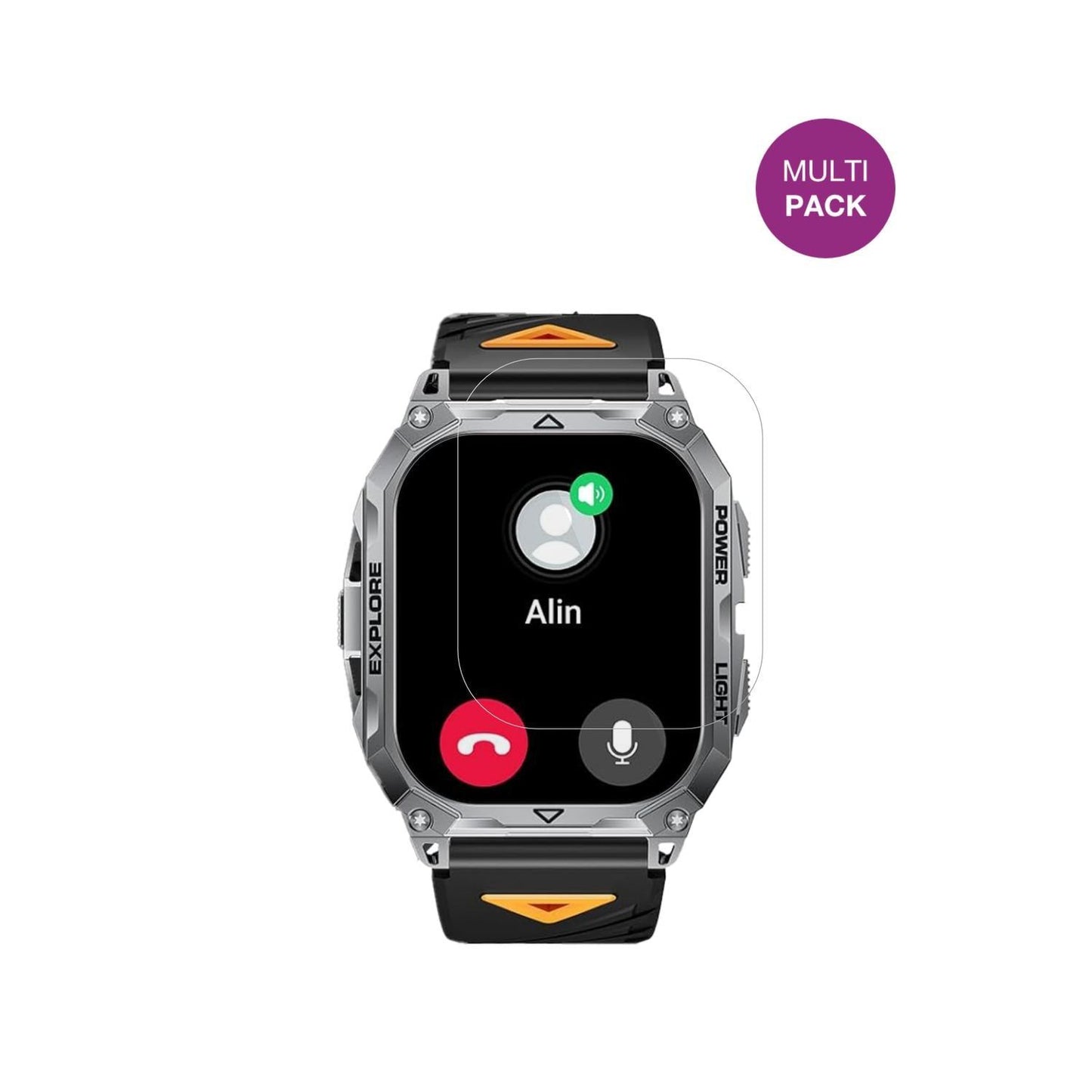 6x Schutzfolie klar für LIGE SMART TX13 Display-Sc (2)