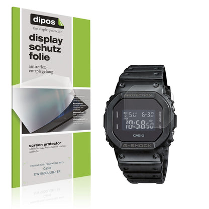 6x Schutzfolie matt für Casio DW-5600UUB-1ER Displ (1)