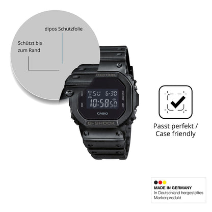 2x 9H Schutzfolie für Casio DW-5600UUB-1ER Panzerf (6)
