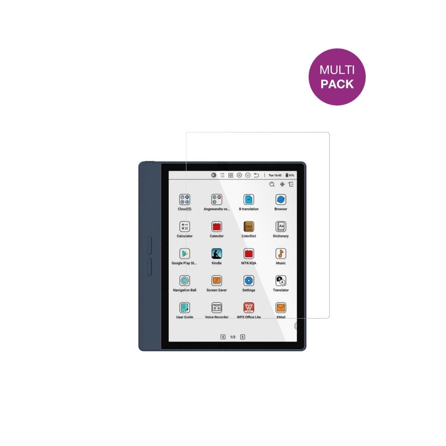 2x Schutzfolie klar für Bigme B7 Pro Display-Schut (2)