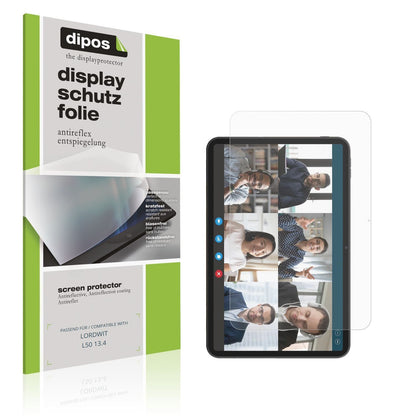 2x Schutzfolie matt für LORDWIT L50 13.4 Display-S (1)