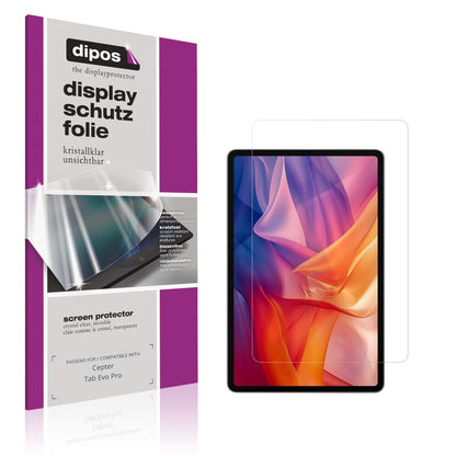 2x Schutzfolie klar für Cepter Tab Evo Pro Display (1)
