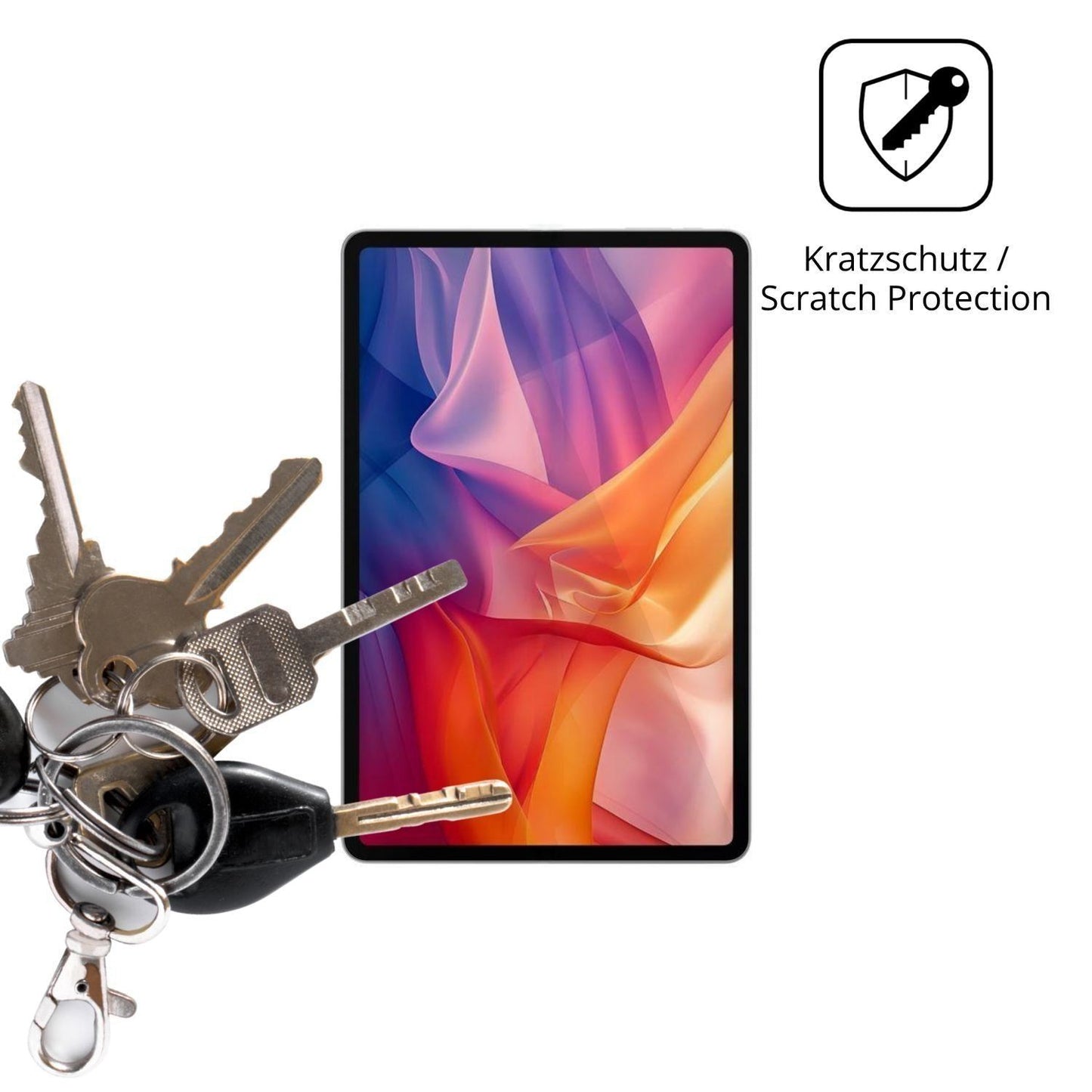 2x Schutzfolie klar für Cepter Tab Evo Pro Display (4)