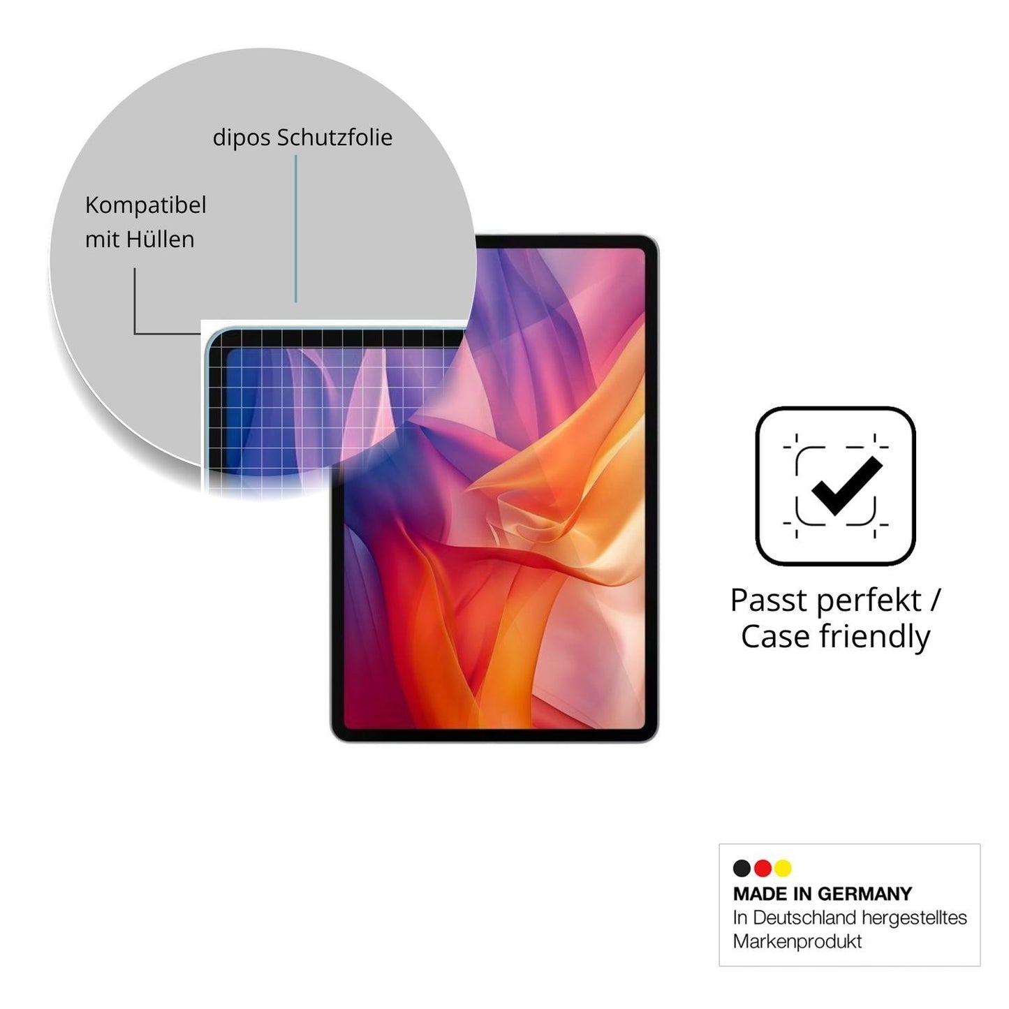 2x Schutzfolie klar für Cepter Tab Evo Pro Display (6)