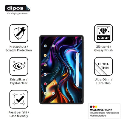 2x Schutzfolie klar für Cepter Tab Titan Ultra Dis (7)