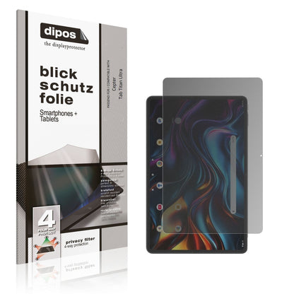 Blickschutzfolie für Cepter Tab Titan Ultra matt S (1)