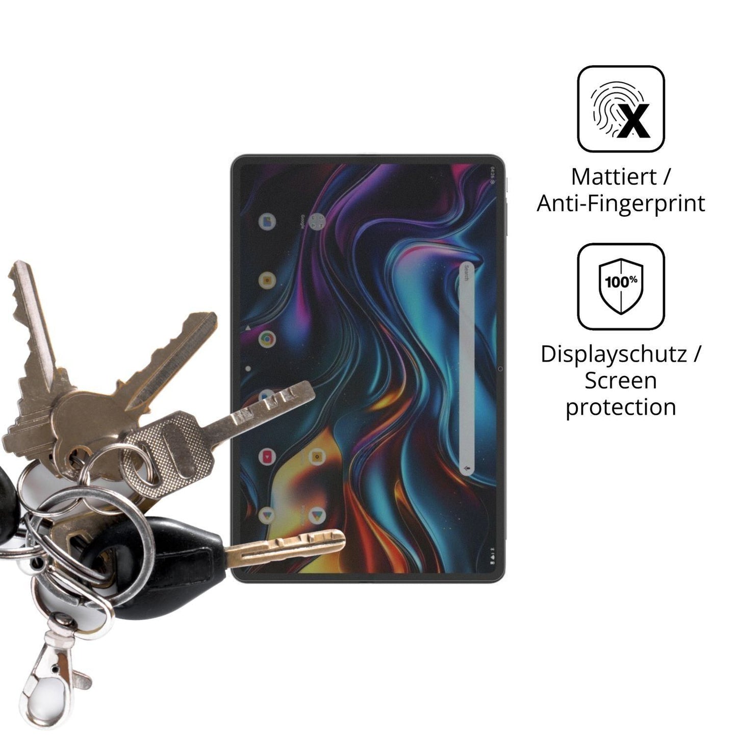 Blickschutzfolie für Cepter Tab Titan Ultra matt S (3)