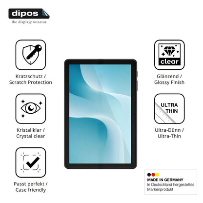 2x Schutzfolie klar für Pockam P10 Display-Schutzf (7)