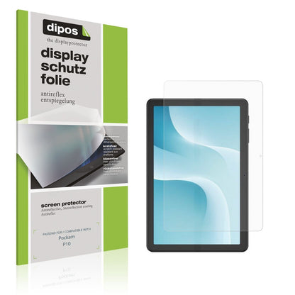 2x Schutzfolie matt für Pockam P10 Display-Schutzf (1)