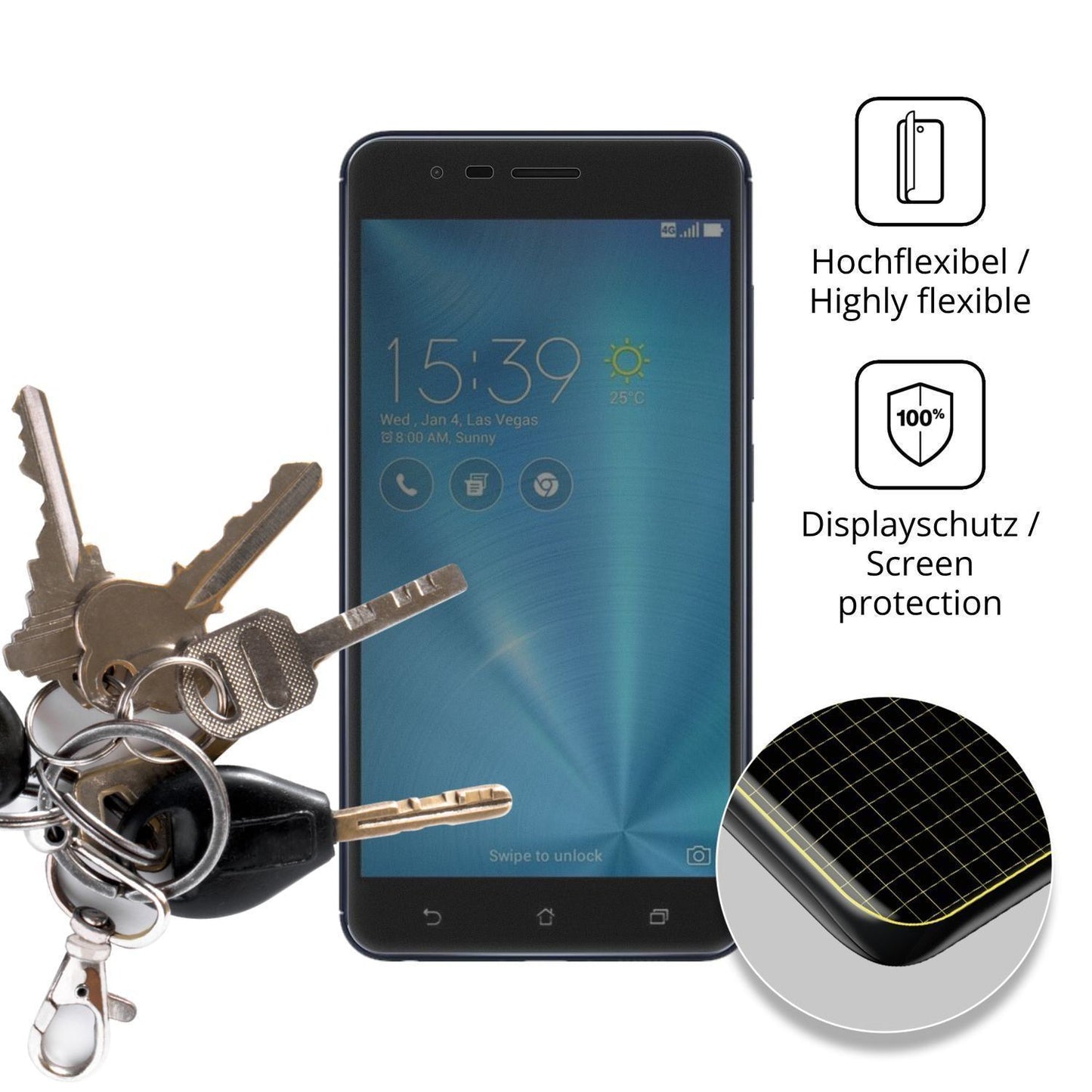 Full Cover Privacy Blickschutzfolie für Asus ZenFo (3)