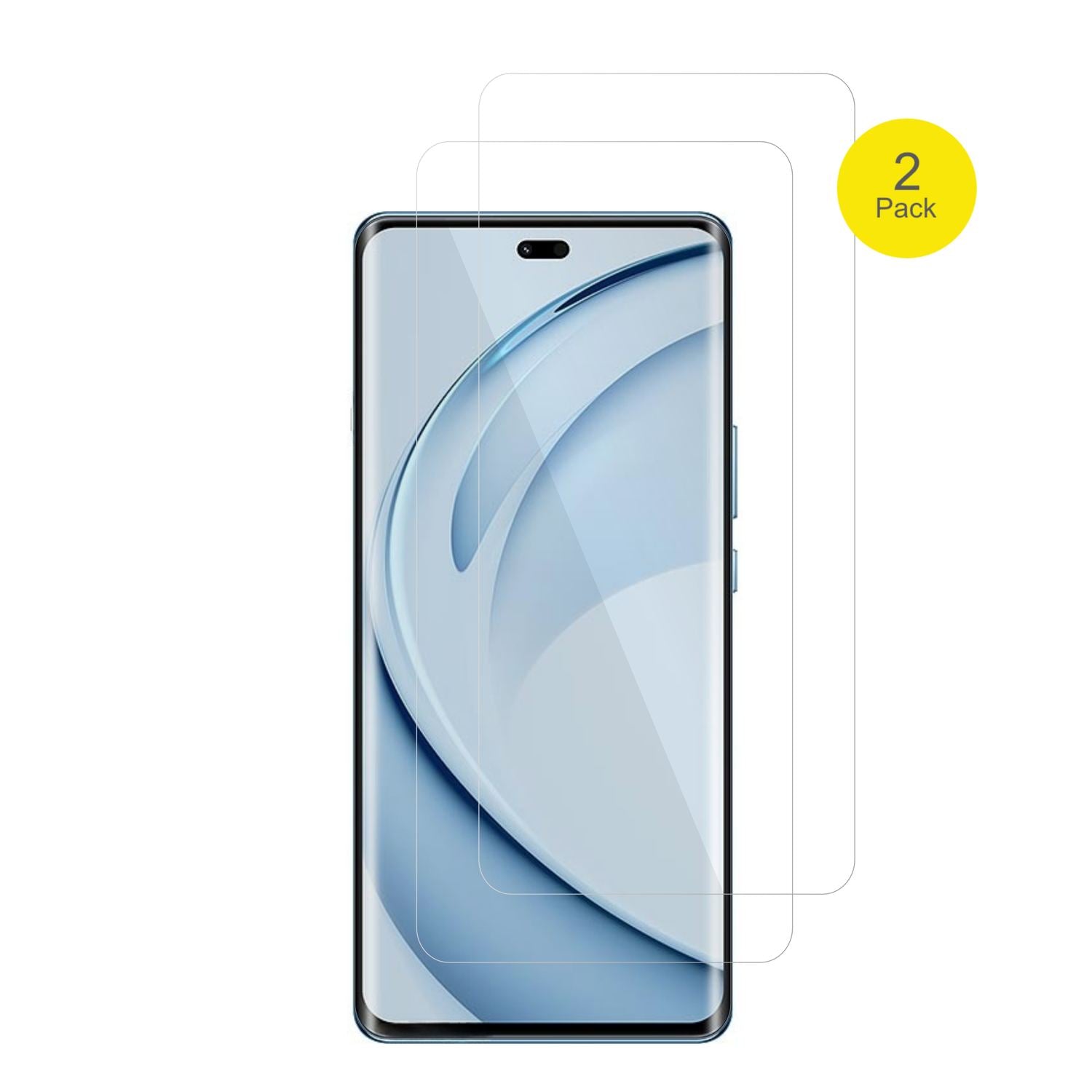 2x 3D Full Cover Schutzfolie für Huawei Enjoy 70X  (2)