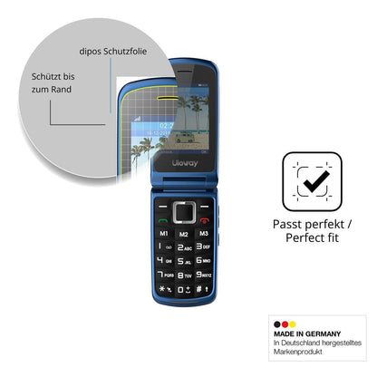 Blickschutzfolie für Ufferson G380D matt Schutzfol (4)