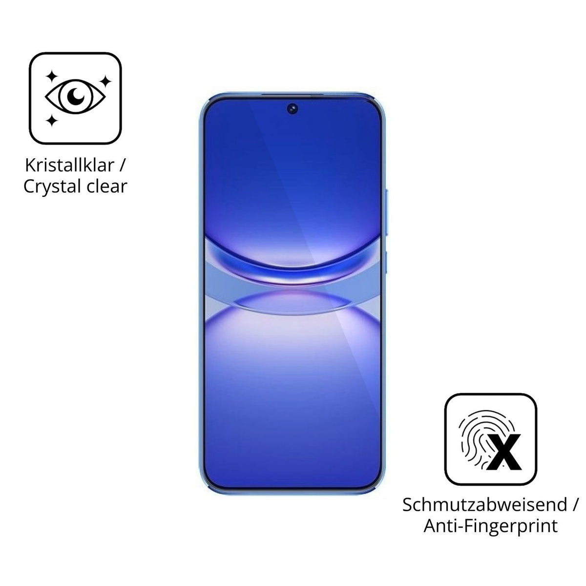 2x 9H Schutzfolie für Huawei Nova 12 Lite Panzerfo (5)