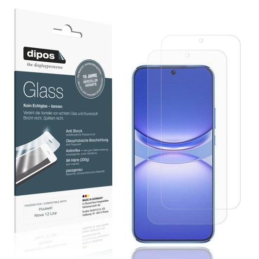 2x 9H Schutzfolie matt für Huawei Nova 12 Lite Pan (1)