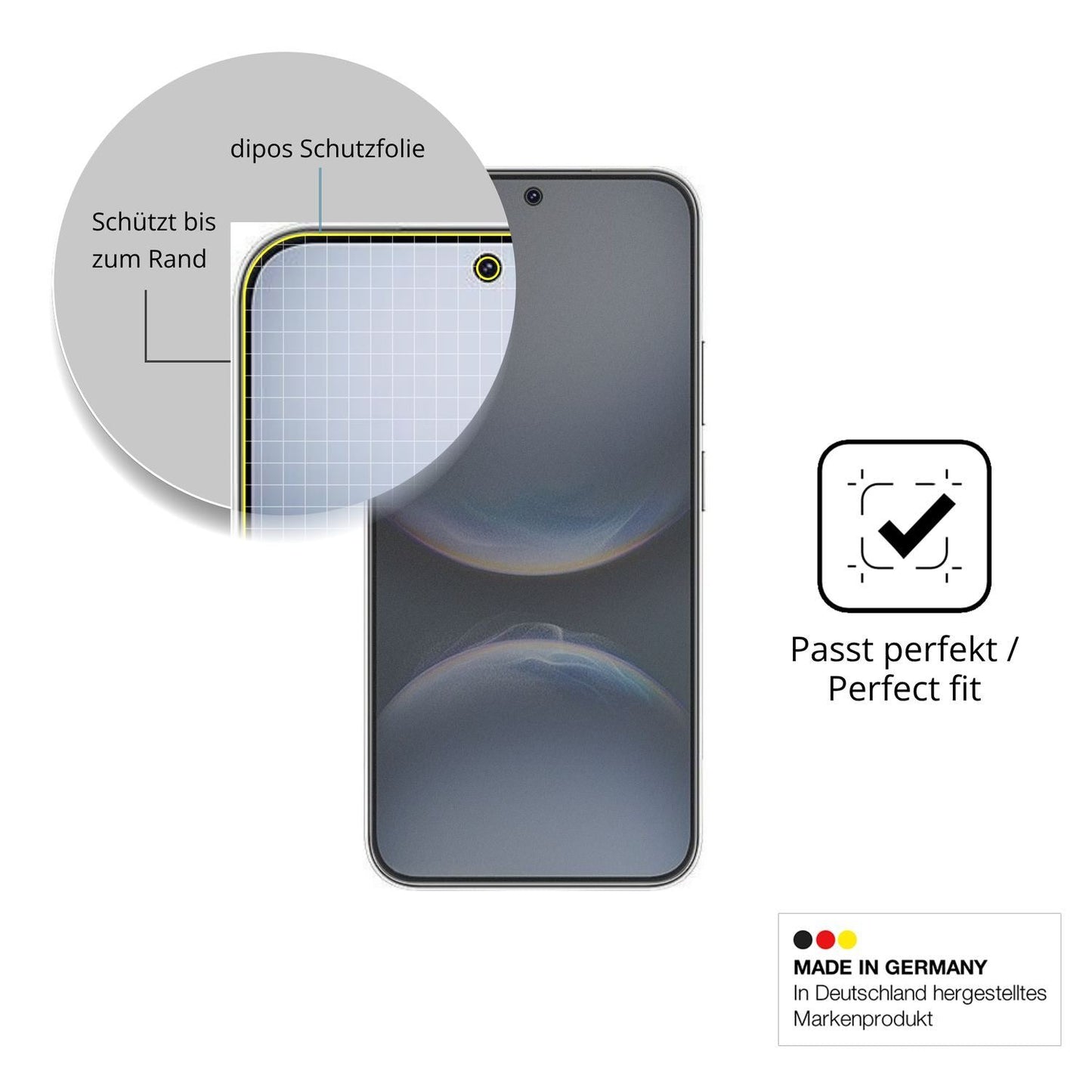 Blickschutzfolie für Huawei Nova 14 Lite matt Schu (4)