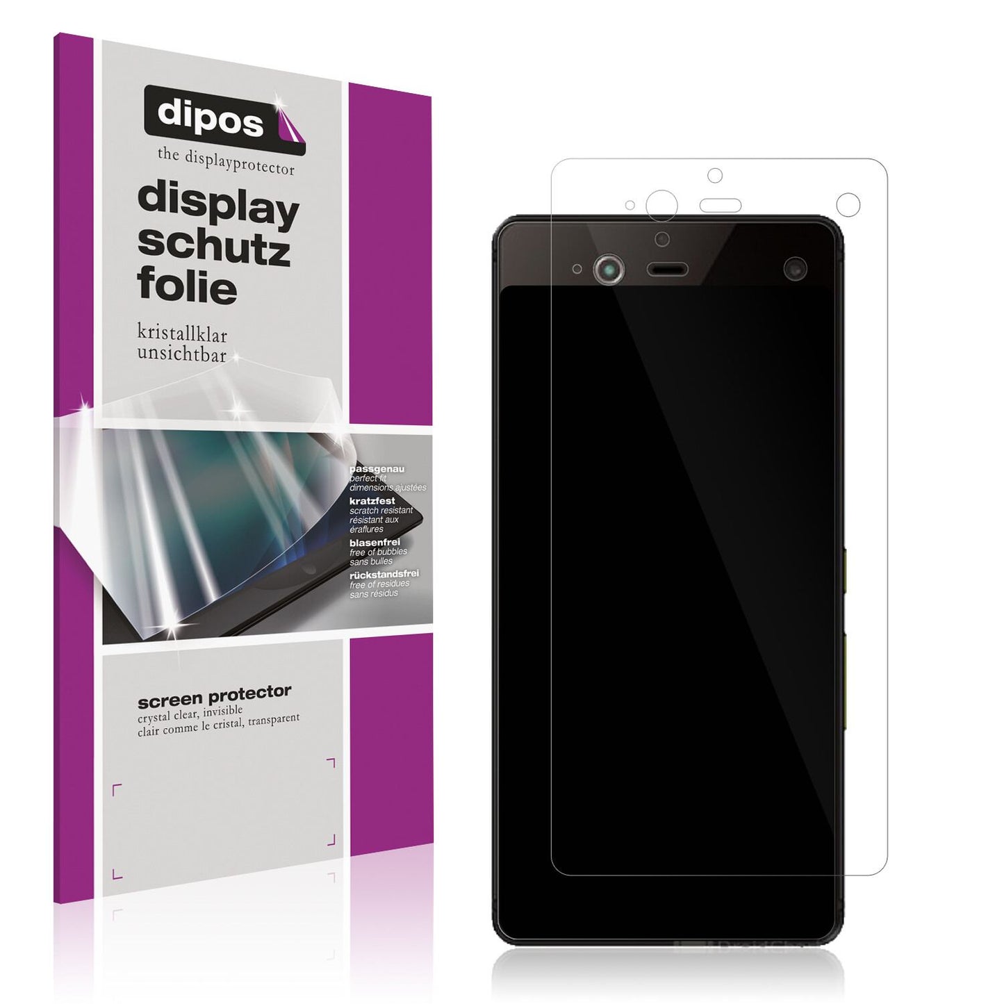 6x Schutzfolie klar für Fujitsu Arrows NX F-01J Di (1)