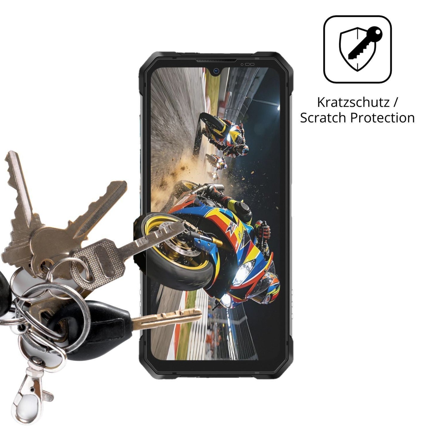 4x Schutzfolie matt für LAGENIO Rhino 1 Pro Displa (4)