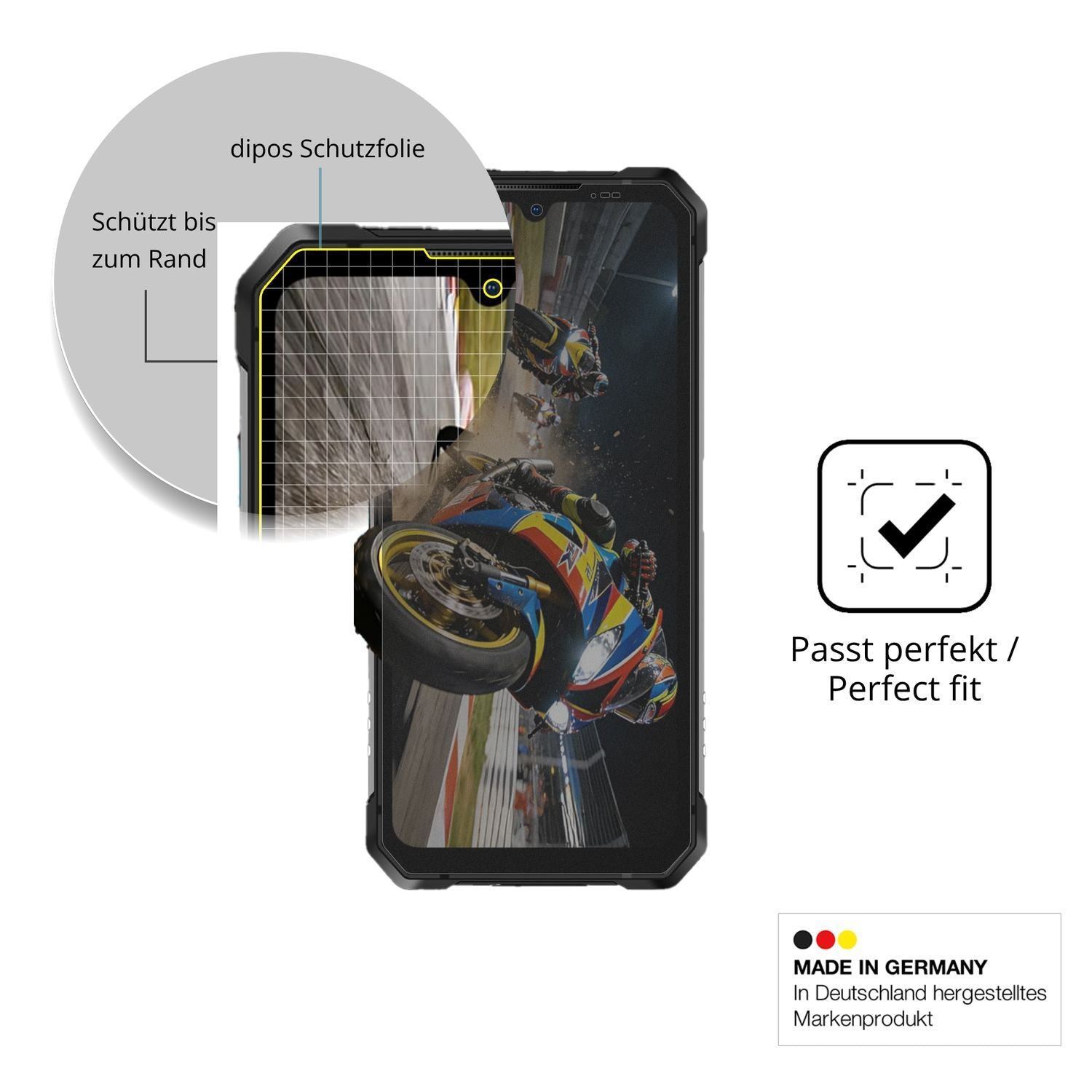 Blickschutzfolie für LAGENIO Rhino 1 Pro matt Schu (4)