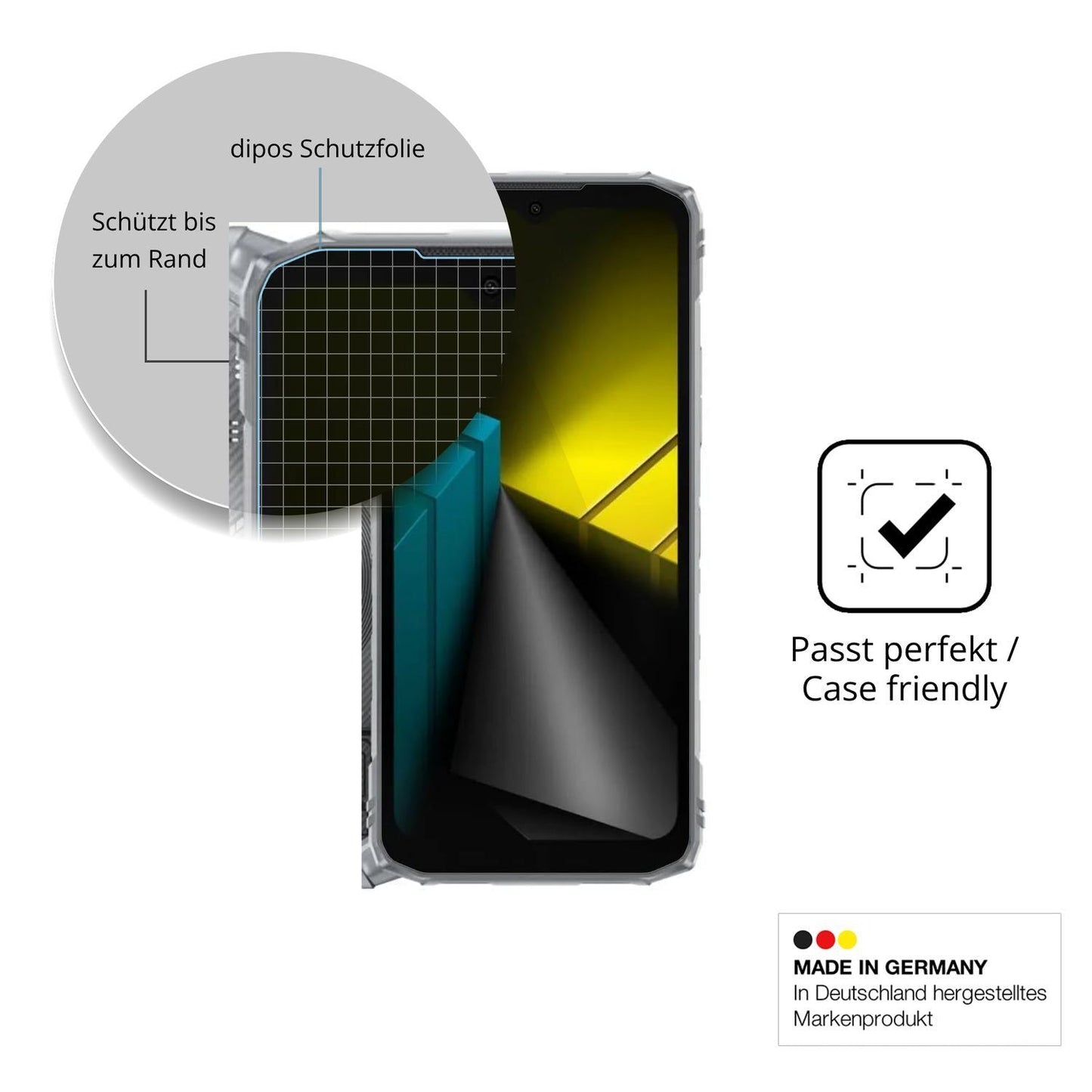 2x 9H Schutzfolie für DOOGEE Blade10 Ultra Energy  (6)