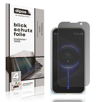 Blickschutzfolie für Hipipooo Mini Smartphone matt (1)