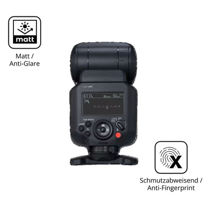 4x Schutzfolie matt für Canon Speedlite EL-5 Displ (5)