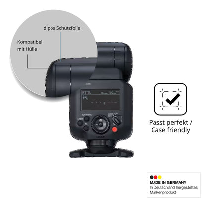 4x Schutzfolie matt für Canon Speedlite EL-5 Displ (6)
