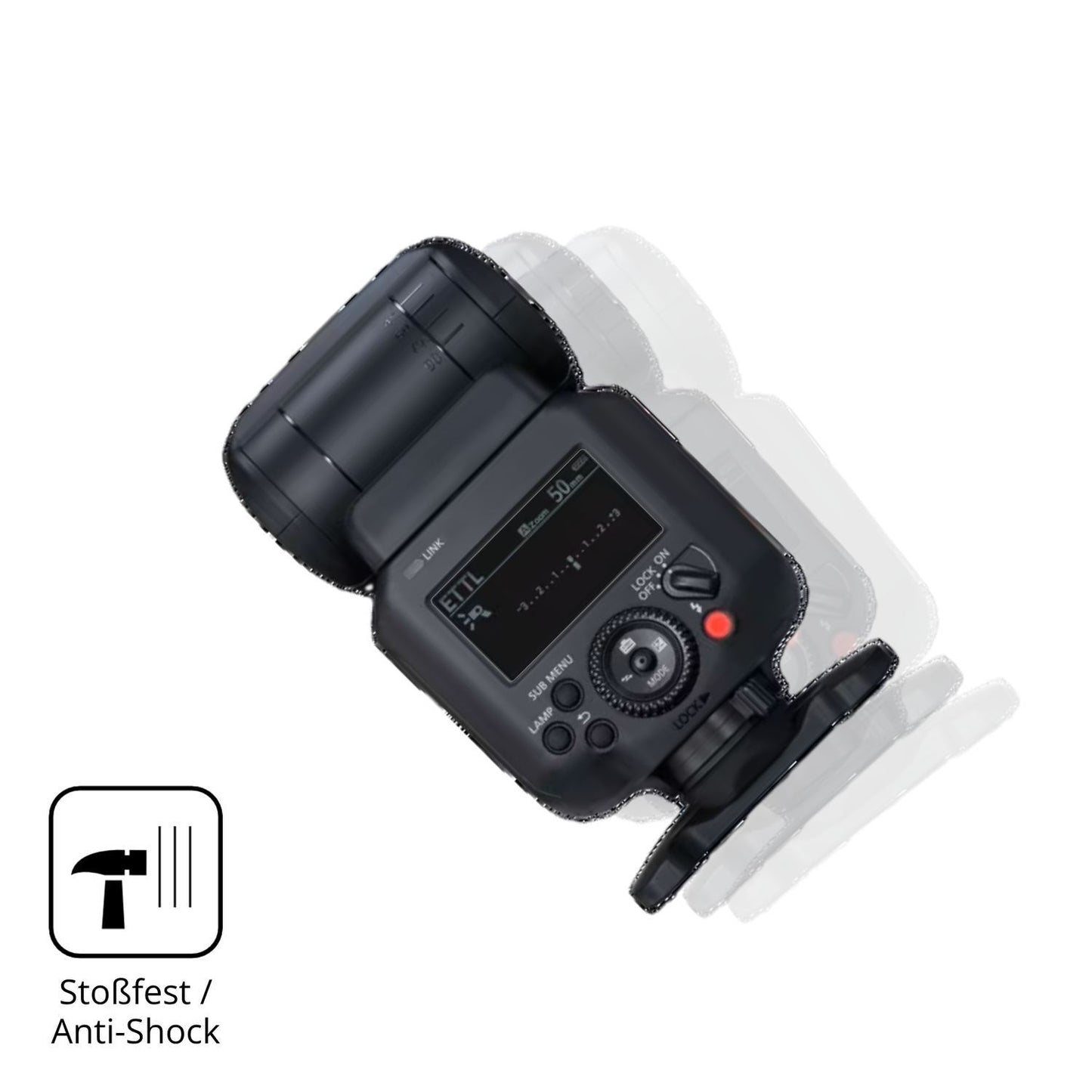 2x 9H Schutzfolie für Canon Speedlite EL-5 Panzerf (4)