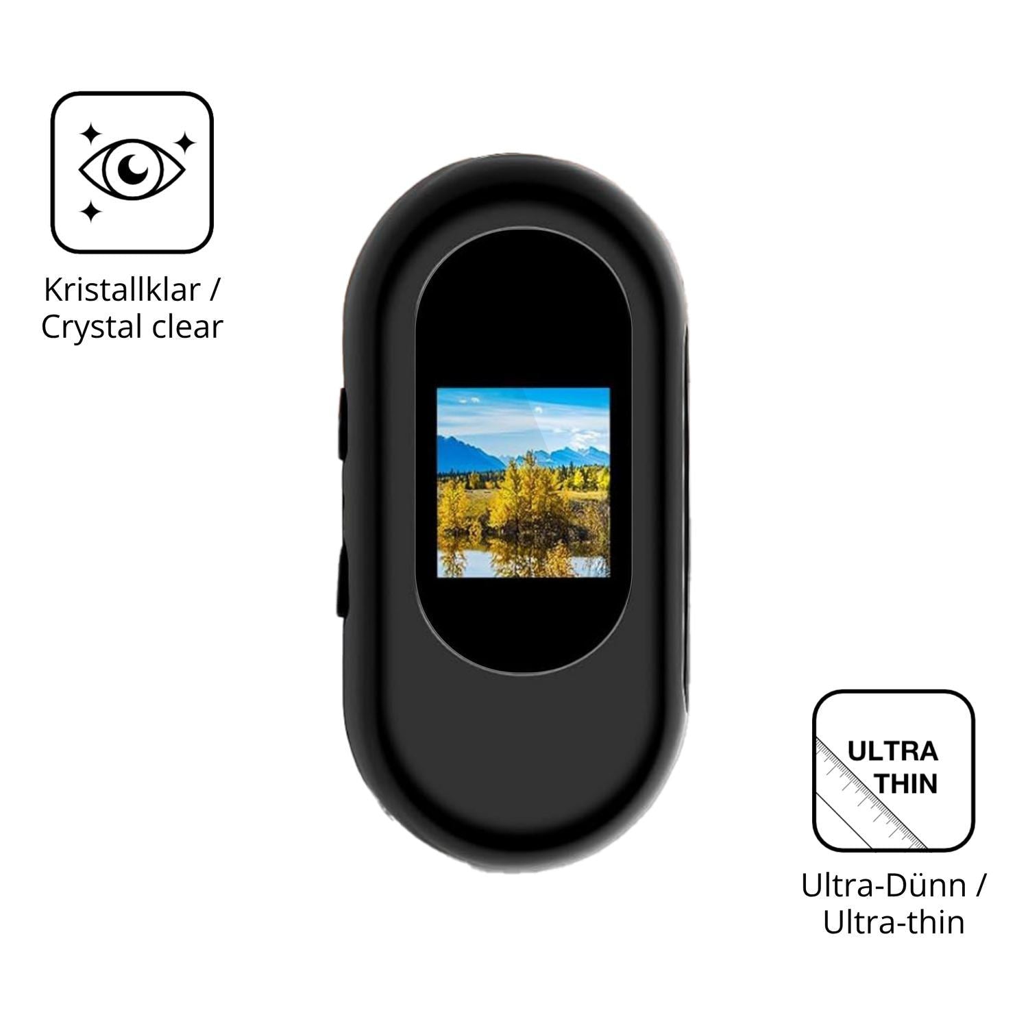4x Schutzfolie klar für Nisanmoon SD10 Display-Sch (5)