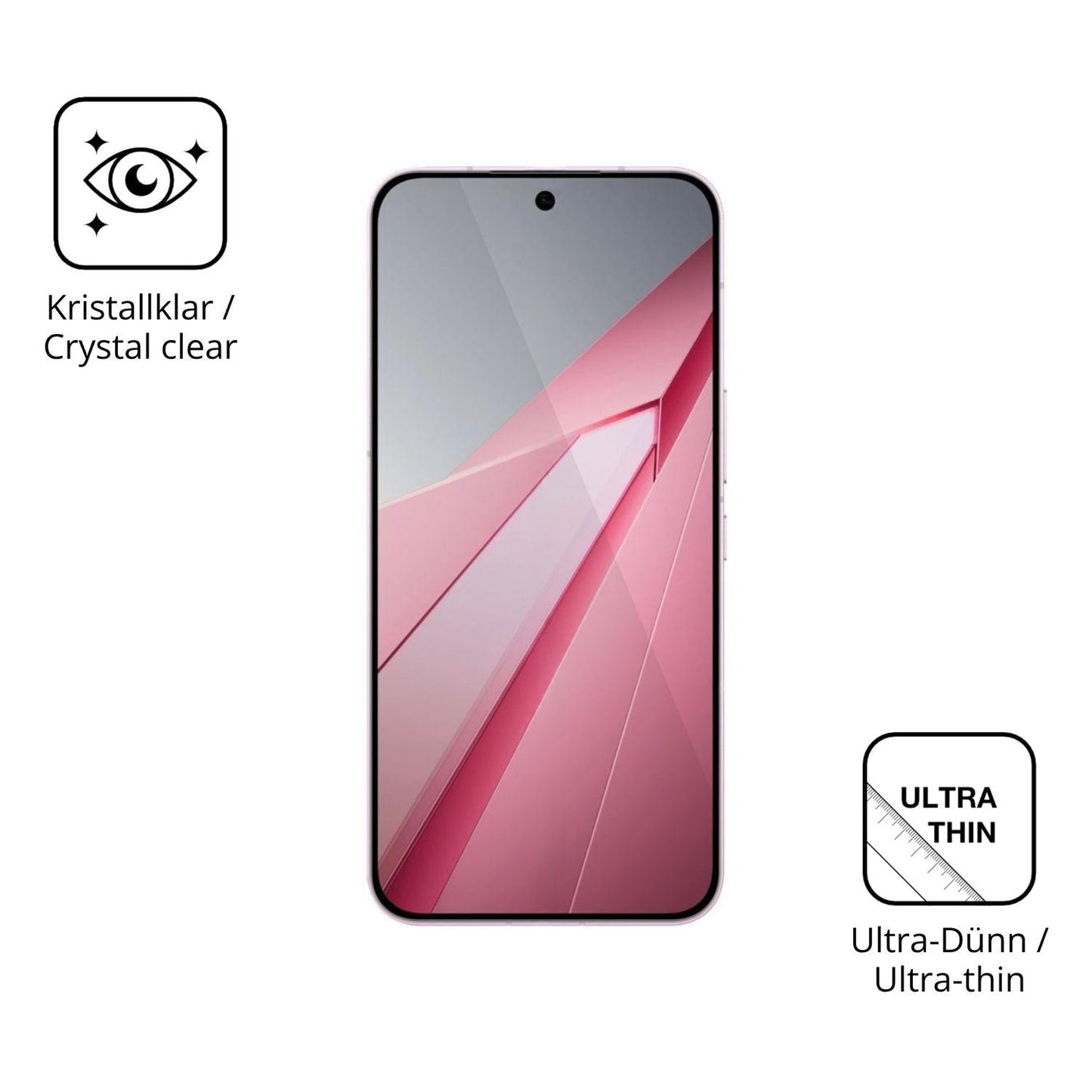 4x Schutzfolie klar für Oppo K15 Pro Display-Schut (5)