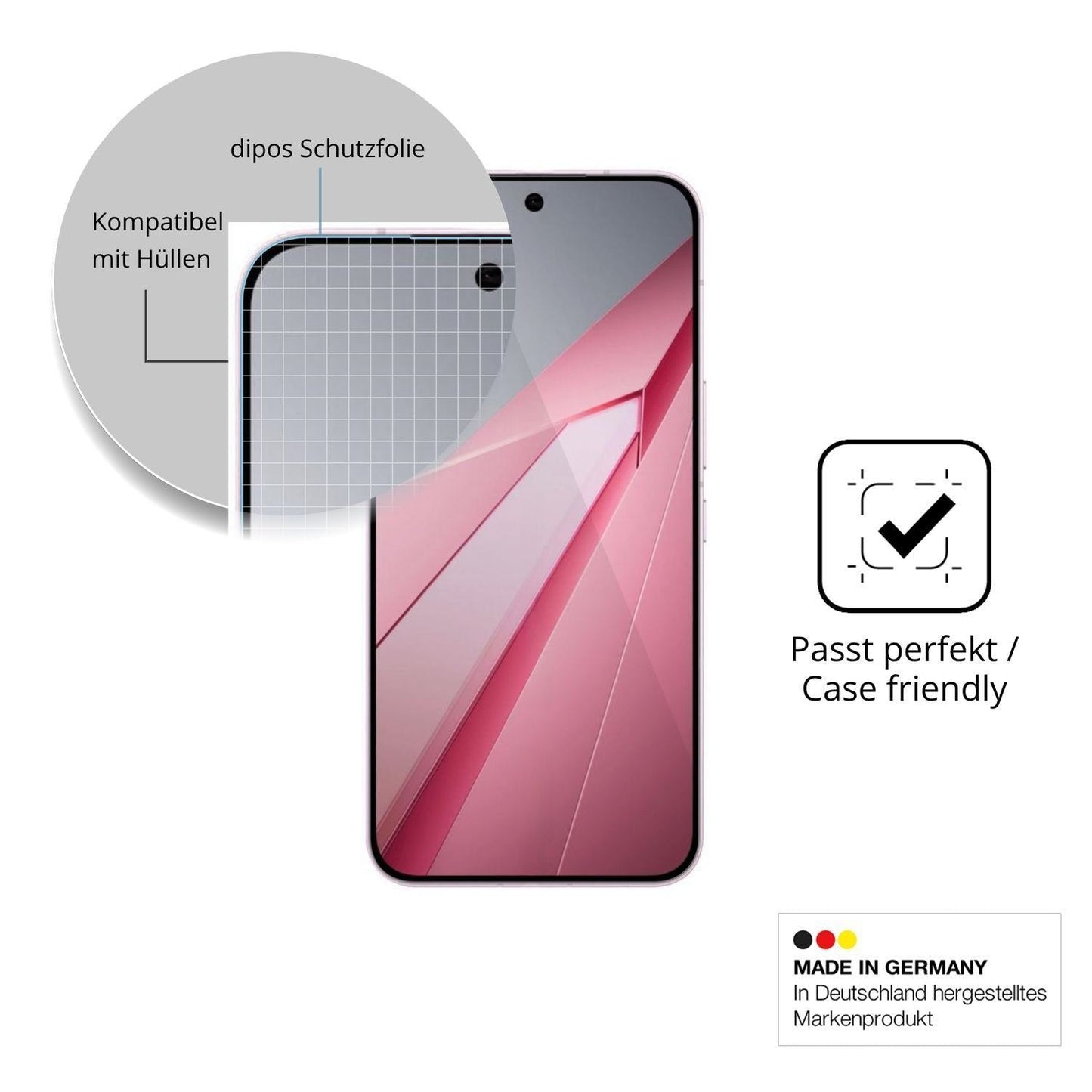 4x Schutzfolie klar für Oppo K15 Pro Display-Schut (6)