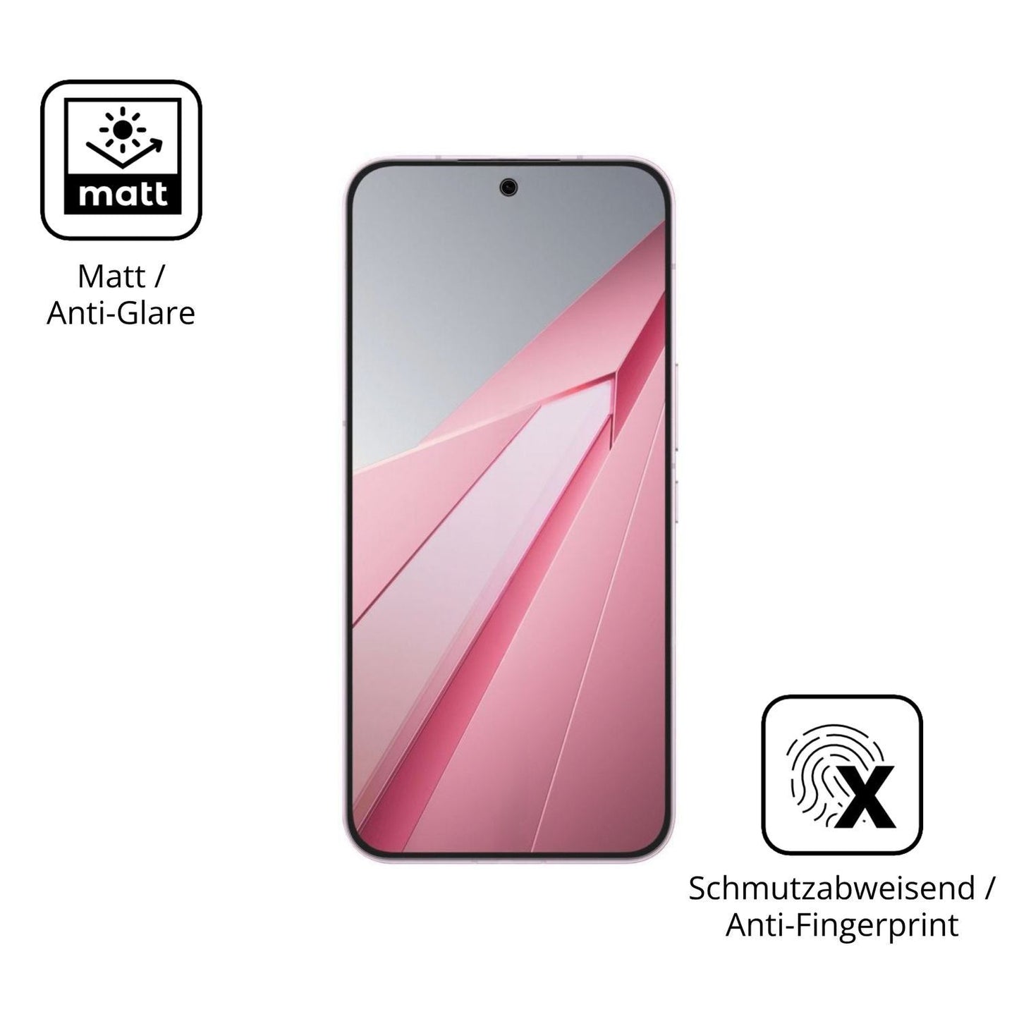 4x Schutzfolie matt für Oppo K15 Pro Display-Schut (5)