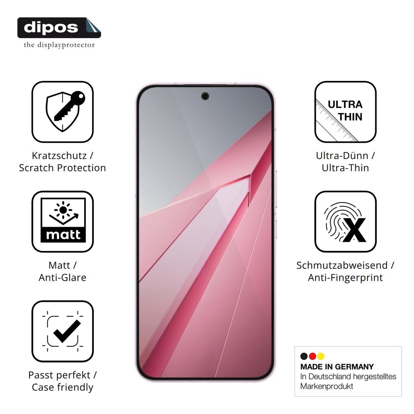 4x Schutzfolie matt für Oppo K15 Pro Display-Schut (7)