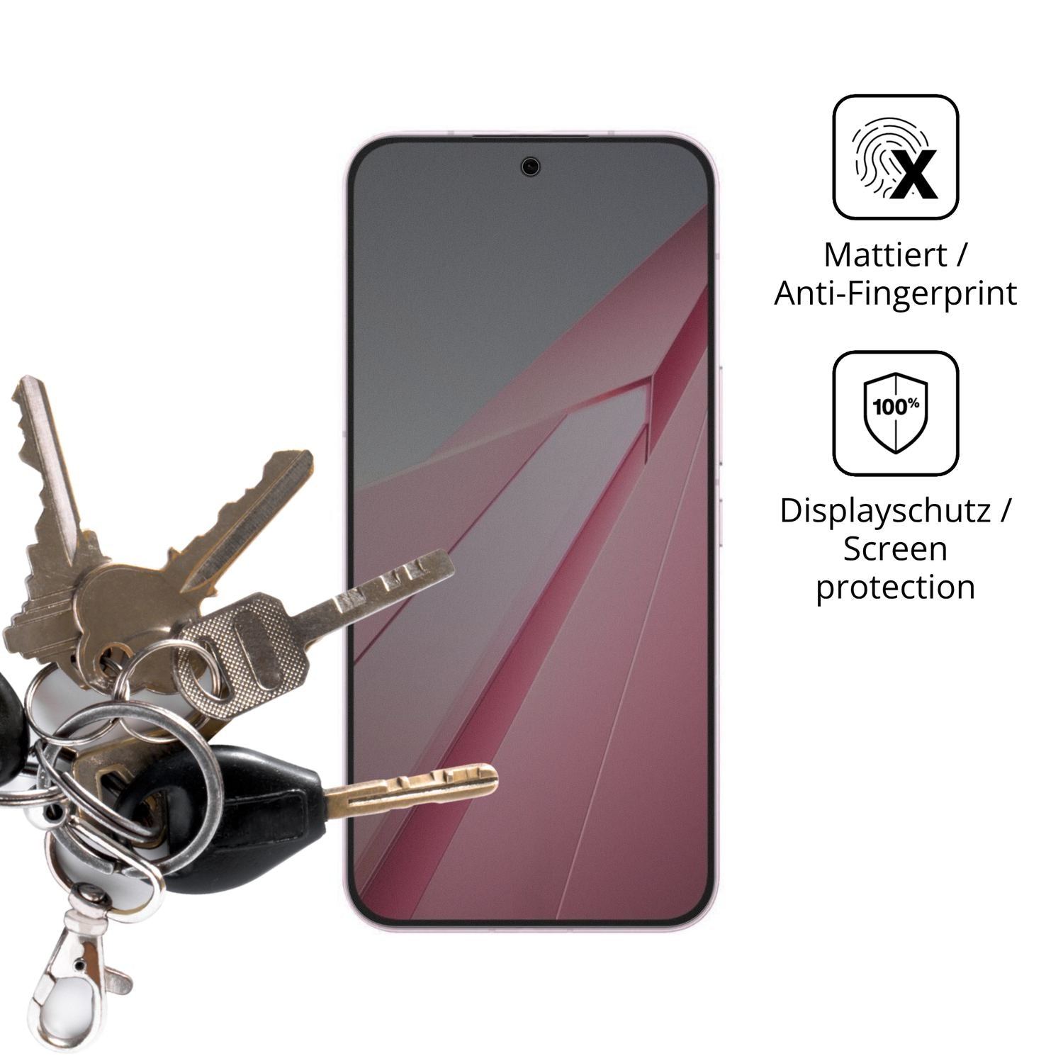Blickschutzfolie für Oppo K15 Pro matt Schutzfolie (3)