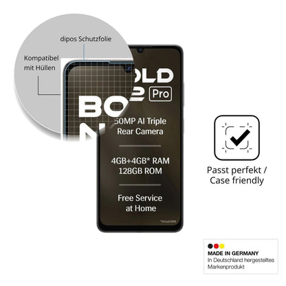 4x Schutzfolie klar für Lava Bold N2 Pro Display-S (6)