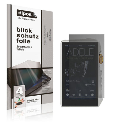 Blickschutzfolie für Hidizs AP80 Pro Max matt Schu (1)