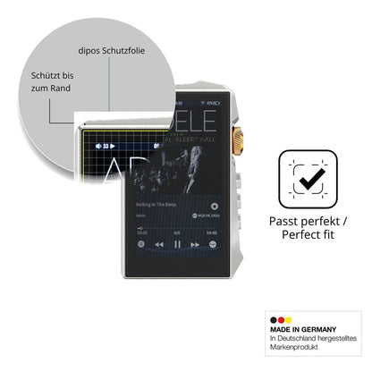 Blickschutzfolie für Hidizs AP80 Pro Max matt Schu (4)
