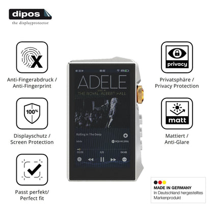 Blickschutzfolie für Hidizs AP80 Pro Max matt Schu (5)