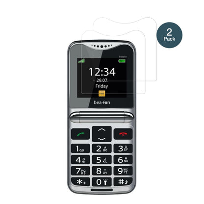 2x 9H Schutzfolie für bea-fon Fold 10 LTE Panzerfo (2)
