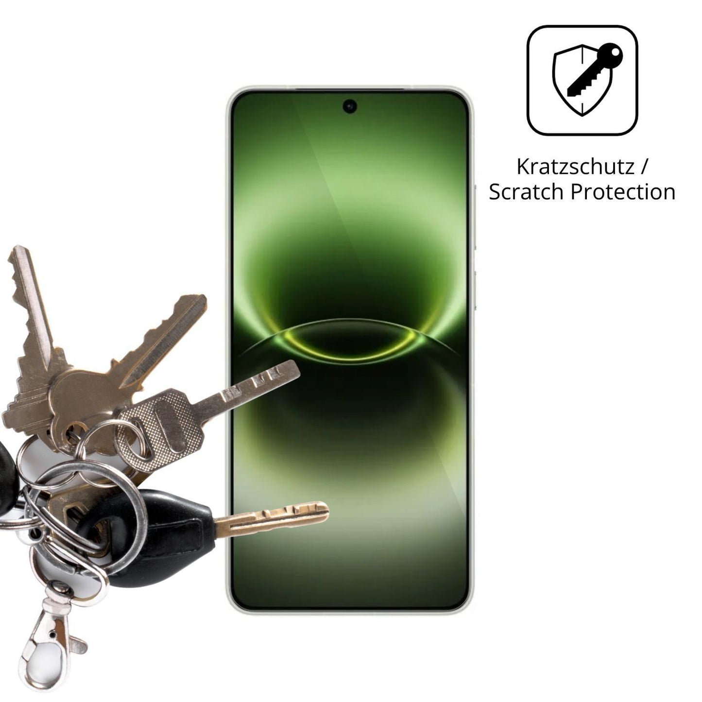 4x Schutzfolie klar für Vivo X300 Ultra Display-Sc (4)